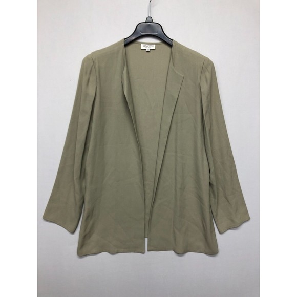 Vintage Tamotsu New York Women Blouse Top Shirt Size 12 Acetate Blend B245 29 - Picture 1 of 15